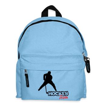Hockey Team - Kinder Rucksack - Hellblau - Vorne