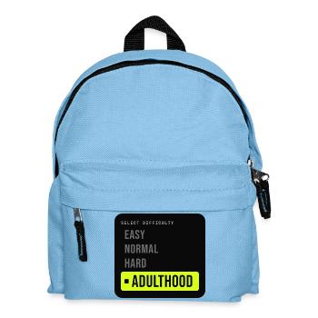Schwierigkeitsgrad: Leicht, Normal, schweres Erwachsenenalter, - Kinder Rucksack - Hellblau - Vorne