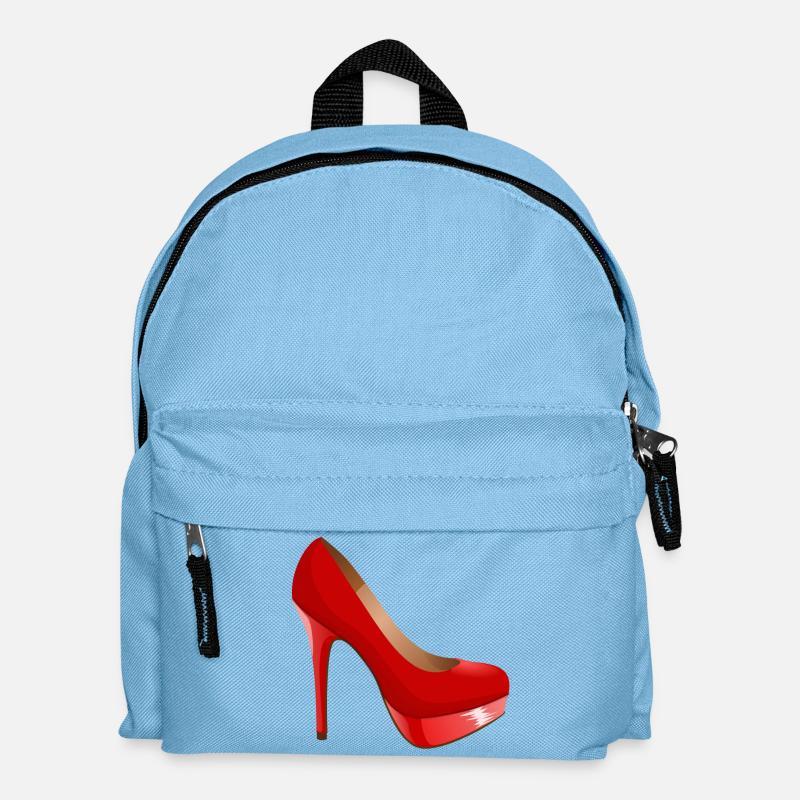 schuhe highheels schoes flipflops boots stiefel38 - Kinder Rucksack - Hellblau