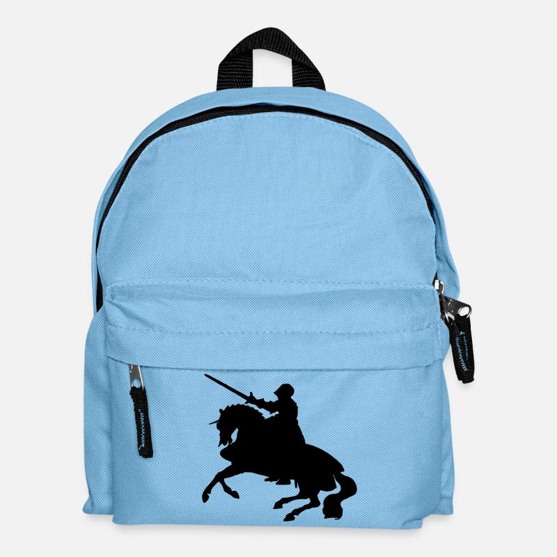 Ritter - Kinder Rucksack - Hellblau