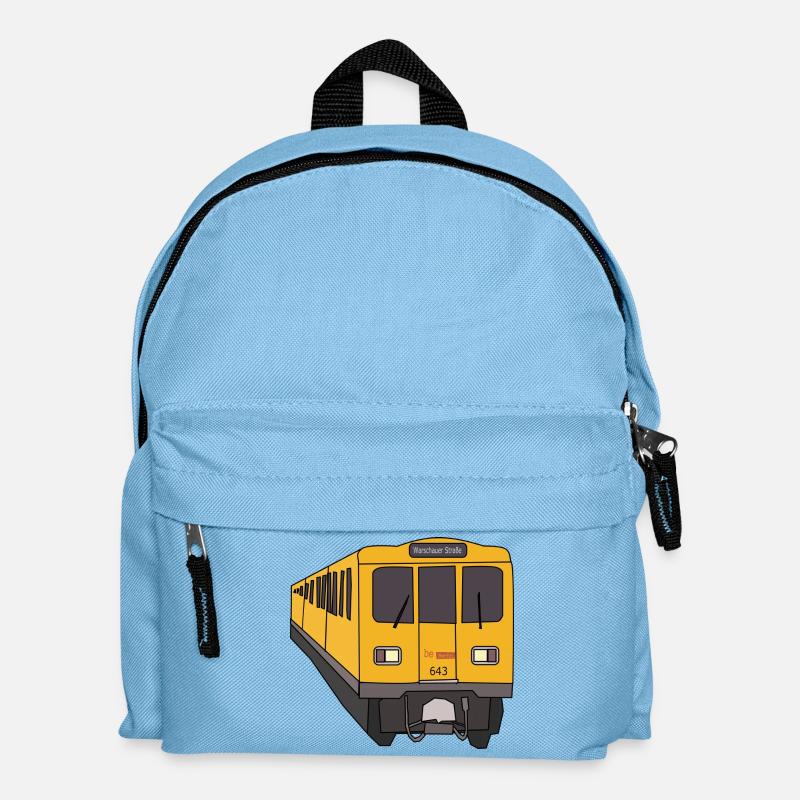 Berlin - Kinder Rucksack - Hellblau