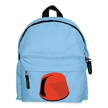 Fez - Kids' Backpack - light blue - Front