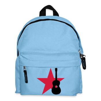 Guitarist / Gitarrist / Guitariste - Kids' Backpack - light blue - Front