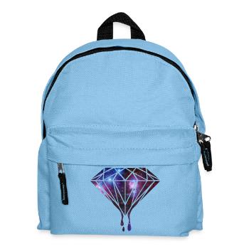 Univers de galaxie - hipster - diamant - diamant- - Sac à dos Enfant - bleu clair - Devant
