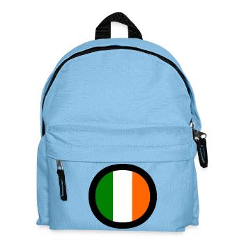 Ireland flag - Kids' Backpack - light blue - Front