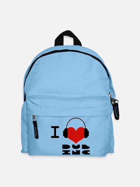 Ich liebe Dub Inc - Kinder Rucksack - Hellblau