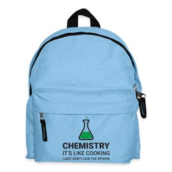 La chimie, c’est comme la cuisine - Sac à dos Enfant - bleu clair - Devant