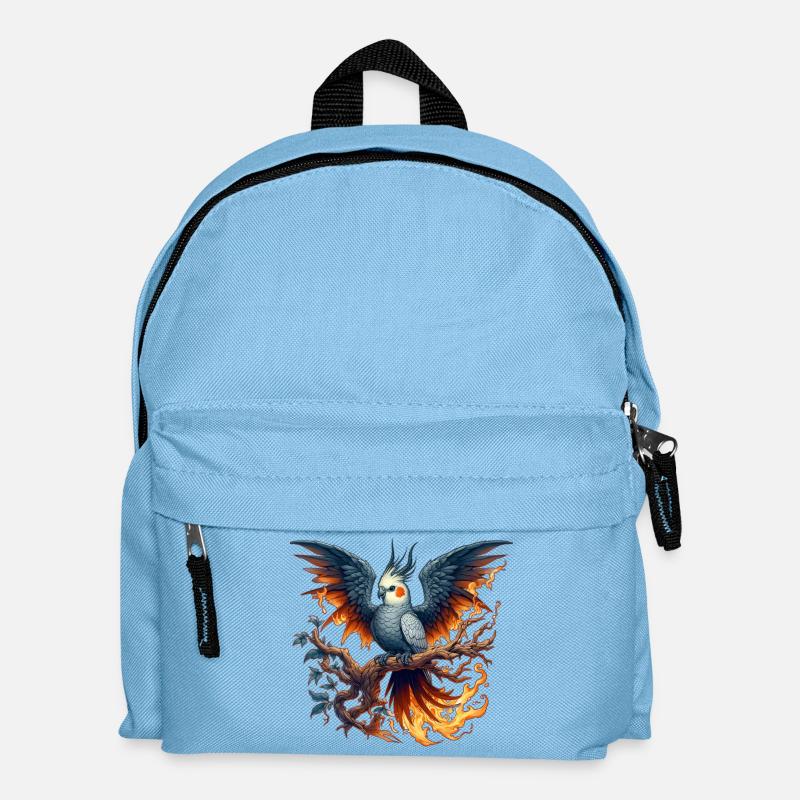 Calopsitte (15) - Sac à dos Enfant - bleu clair