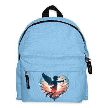 Valentine's Day Cupid shoots straight to the heart - Kids' Backpack - light blue - Front