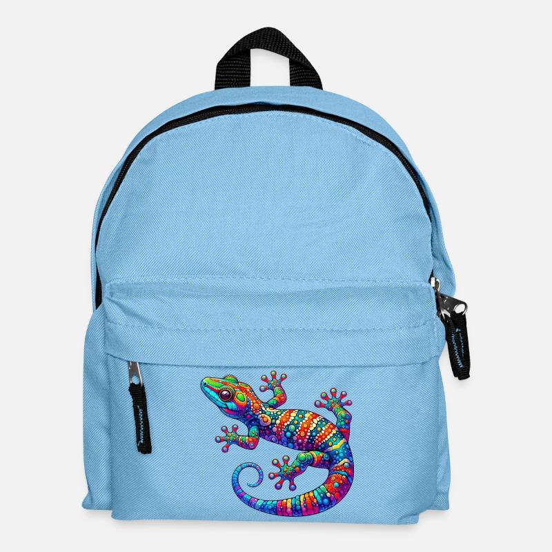 Gecko - Sac à dos Enfant - bleu clair