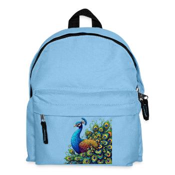 Paon - Sac à dos Enfant - bleu clair - Devant