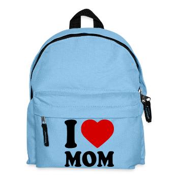 I love mom - Sac à dos Enfant - bleu clair - Devant