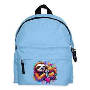 Paresse - Sac à dos Enfant - bleu clair - Devant