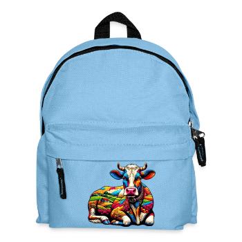 Vache - Sac à dos Enfant - bleu clair - Devant