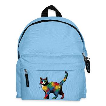 Chat - Sac à dos Enfant - bleu clair - Devant