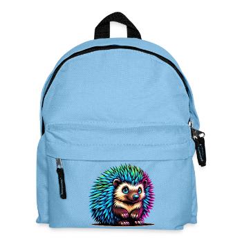 Hedgehog - Kids' Backpack - light blue - Front