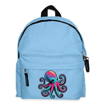 Pieuvre - Sac à dos Enfant - bleu clair - Devant