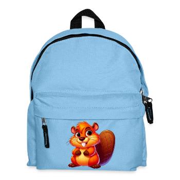 Bieber - Kinder Rucksack - Hellblau - Vorne
