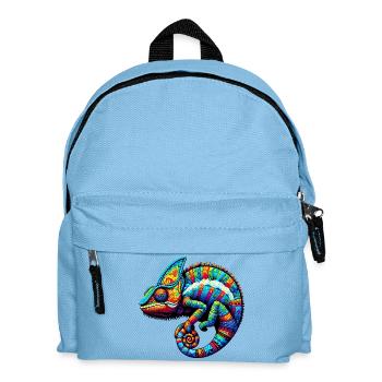 Chameleon - Kids' Backpack - light blue - Front