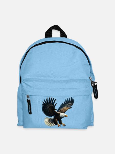 Adler - Kinder Rucksack - Hellblau