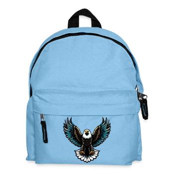 Eagle - Kids' Backpack - light blue - Front