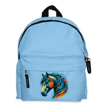 Cheval - Sac à dos Enfant - bleu clair - Devant