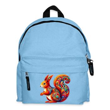 Squirrel - Kids' Backpack - light blue - Front