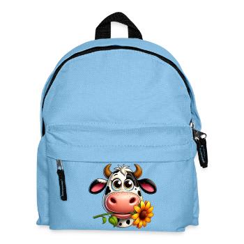 Vache - Sac à dos Enfant - bleu clair - Devant