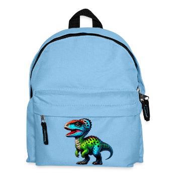 Dinosaur - Kids' Backpack - light blue - Front