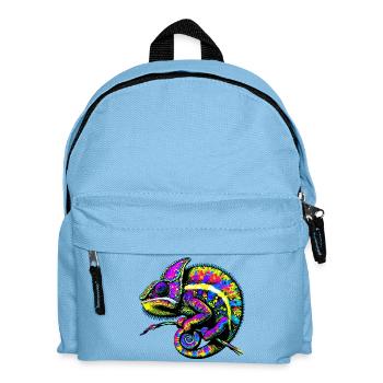 Chameleon - Kids' Backpack - light blue - Front