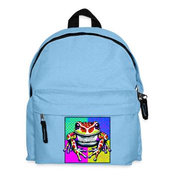Grenouille - Sac à dos Enfant - bleu clair - Devant