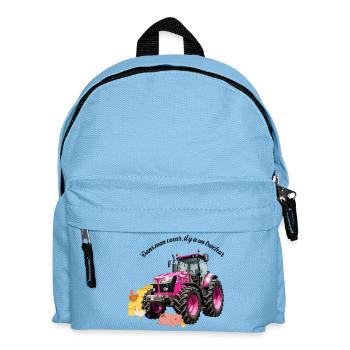 Fan de tracteur  - Sac à dos Enfant - bleu clair - Devant