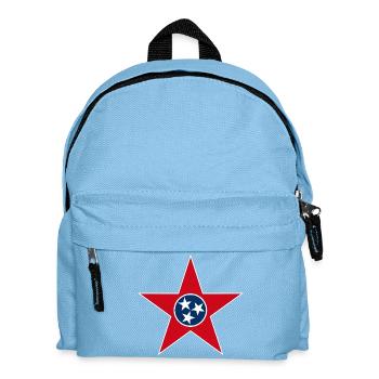 Tennessee Fan T-Shirt – Music & Love of Home - Kids' Backpack - light blue - Front