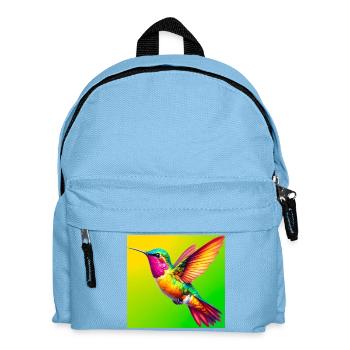 Kolibri - Kinder Rucksack - Hellblau - Vorne