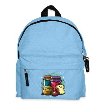 Colourful jam splendour - Kids' Backpack - light blue - Front