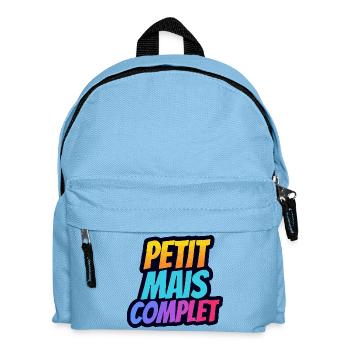 Petit mais complet - Kinder Rucksack - Hellblau - Vorne
