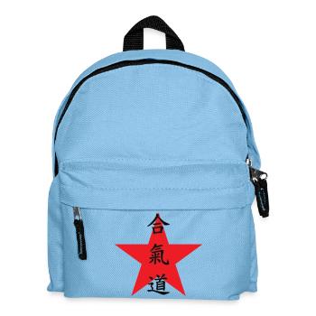 Aikido – Kampfsport – Aikido - Kinder Rucksack - Hellblau - Vorne