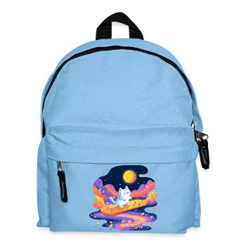 Cats on sugar stream - Kids' Backpack - light blue - Front