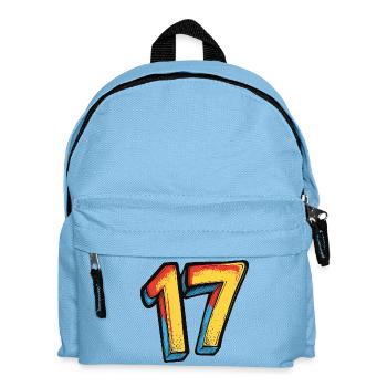 17 Nombre coloré - Sac à dos Enfant - bleu clair - Devant