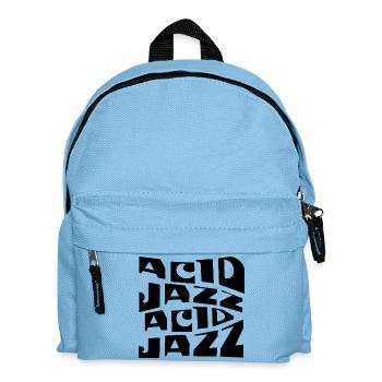 Design des affiches musicales Acid Jazz - Sac à dos Enfant - bleu clair - Devant
