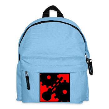 Rock against the Machine - Kids' Backpack - light blue - Front