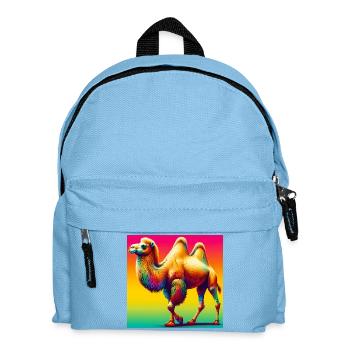 Kamel - Kinder Rucksack - Hellblau - Vorne