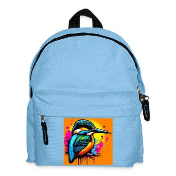 martin-pêcheur - Sac à dos Enfant - bleu clair - Devant
