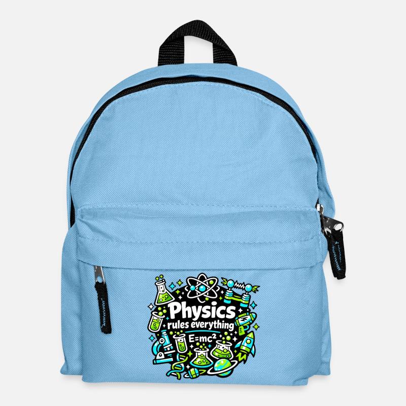 Physik regelt alles - Kinder Rucksack - Hellblau