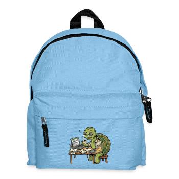 Tortue d’Humeur du lundi - Sac à dos Enfant - bleu clair - Devant