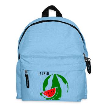 Melone - Kinder Rucksack - Hellblau - Vorne
