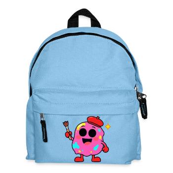 Artiste de Donuts Pop Palette - Sac à dos Enfant - bleu clair - Devant