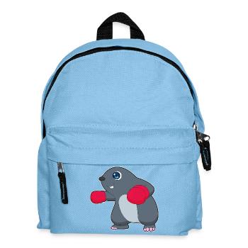 Mole Boxer Boxing Gloves Boxing - Kids' Backpack - light blue - Front