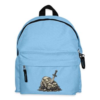 Germanic Sword Stone - Kids' Backpack - light blue - Front