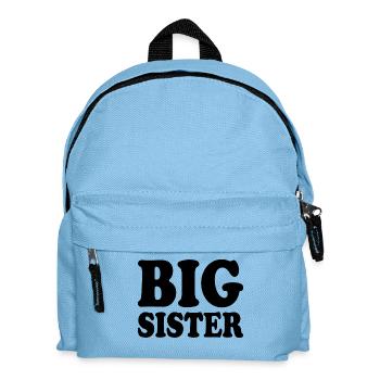 Big sister - Kinder Rucksack - Hellblau - Vorne